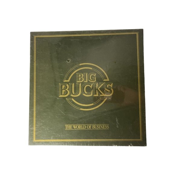 Sealed Big Bucks The World of Business 1987 Board Game / Geston Vintage - Picture 2 of 3
